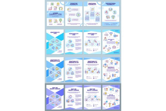 Adaptability Tips Brochure Templates: Practical Design Assets