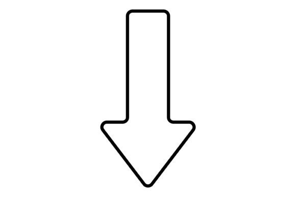 Mastering Direction with the Vector Design Down Arrow