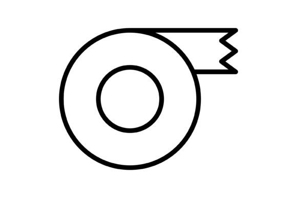 Mastering Visual Metaphors with the Scotch Tape Icon Style