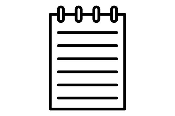 Understanding the Vector Design Notepad Icon Style