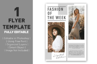 Unleash Your Brand's Style with the Flyer Woman Fashion Template