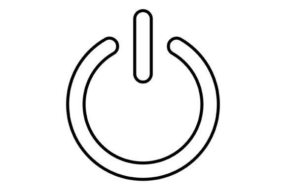Vector Design Power Button: A Versatile Icon for Every Project