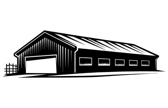 Warehouse Logo Design Vector Illustration: Practical Branding Assets